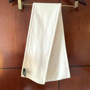 Eddie Bauer Men’s Cream Winter Scarf Soft Knit Accessory Scarves